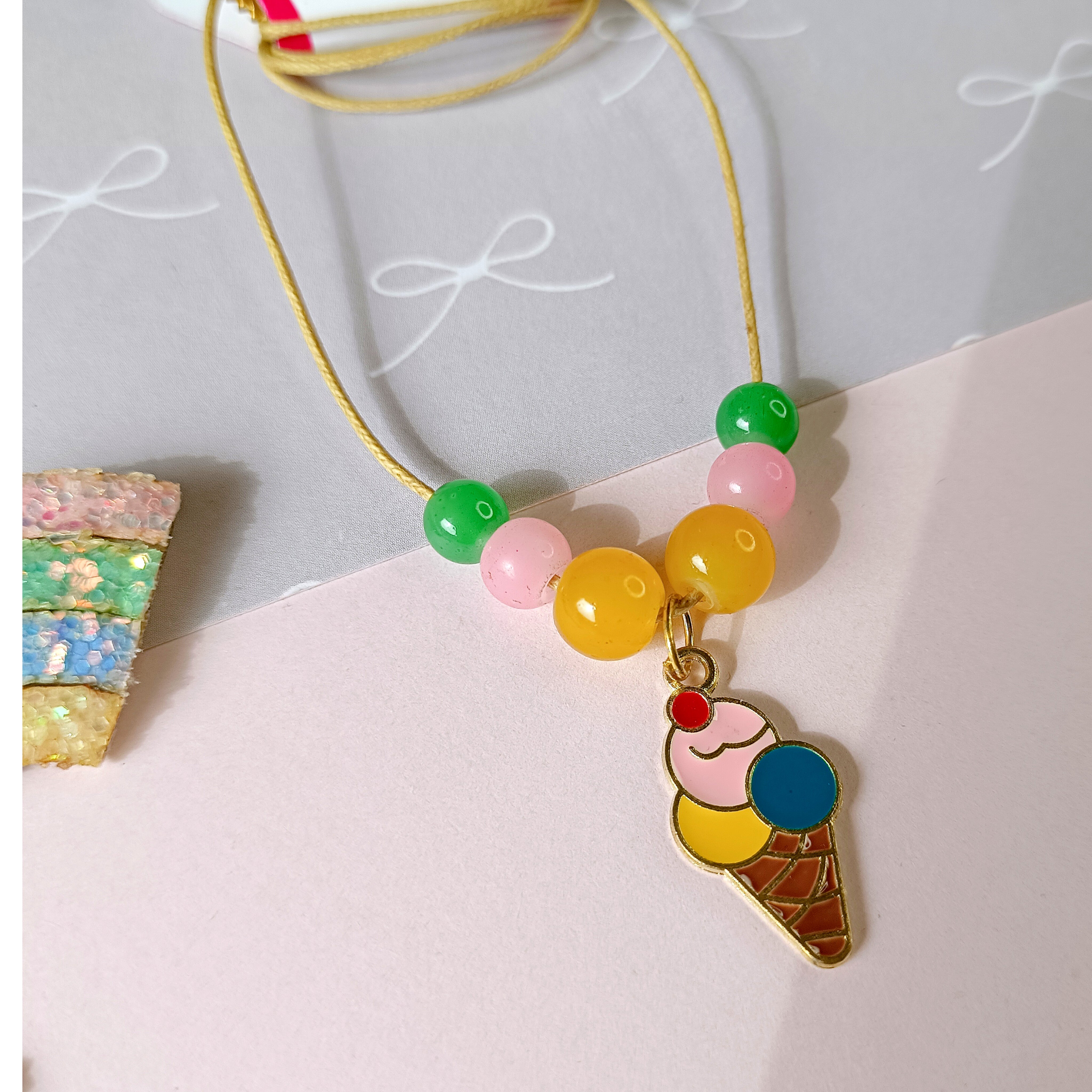 3 Ice-cream Scoops Pendant