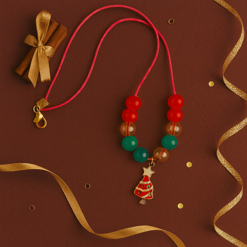 Colorful Christmas Tree Charm Pendant
