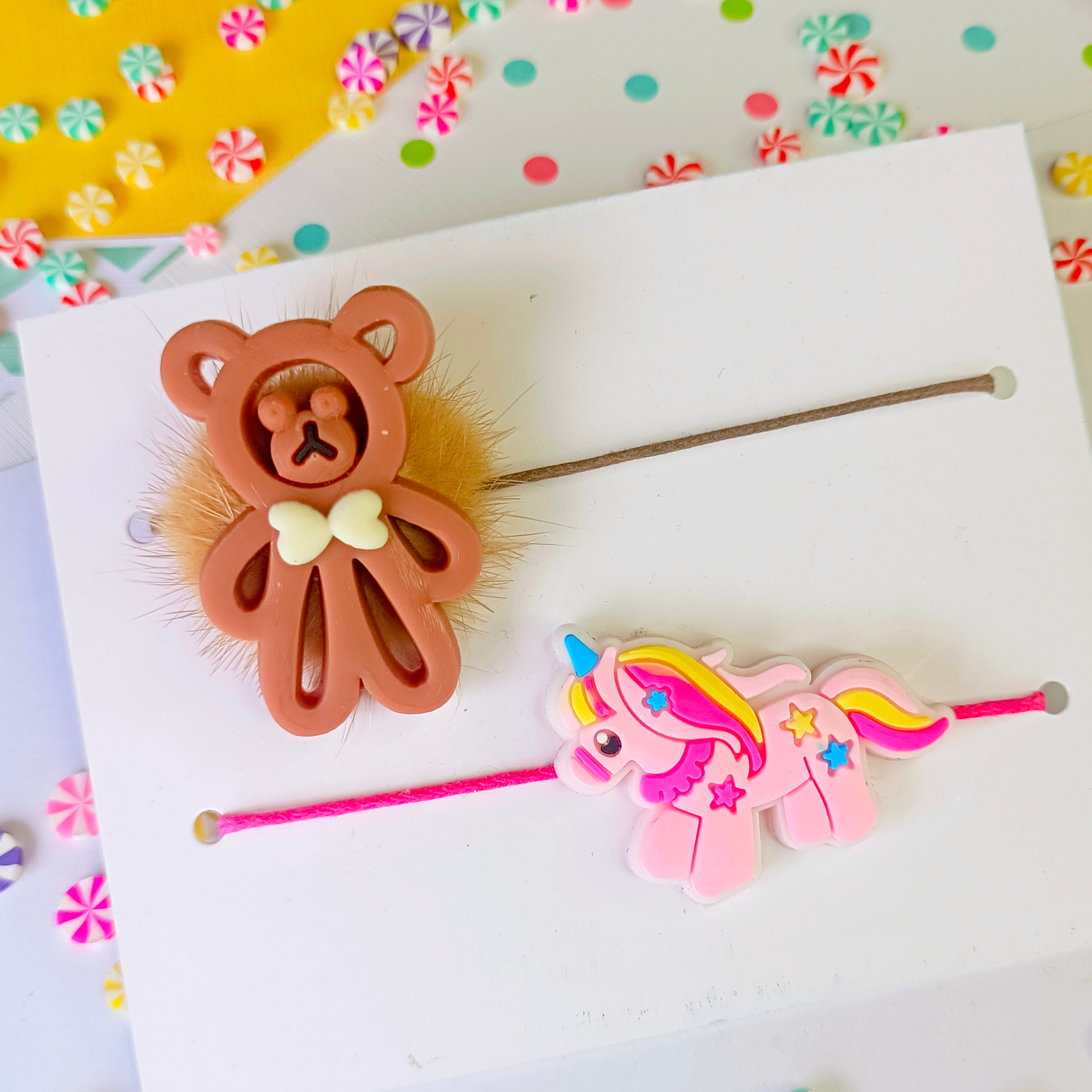 Combo of Teddy & Unicorn Rakhi