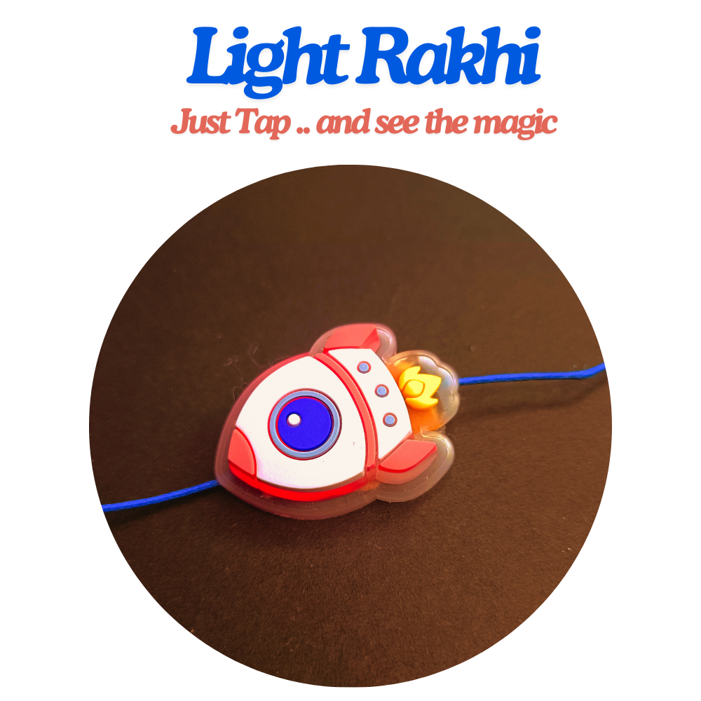 Rocket Light Rakhi