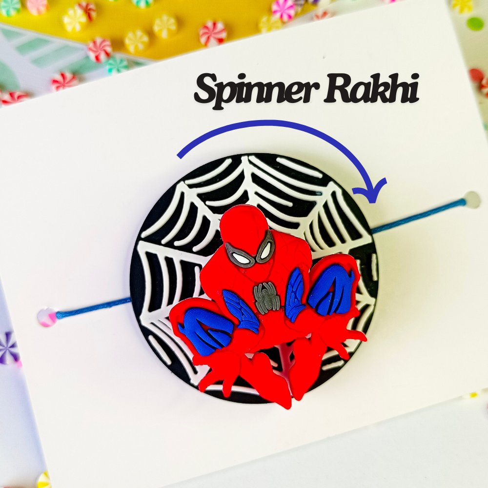 Spiderman Spinner Rakhi