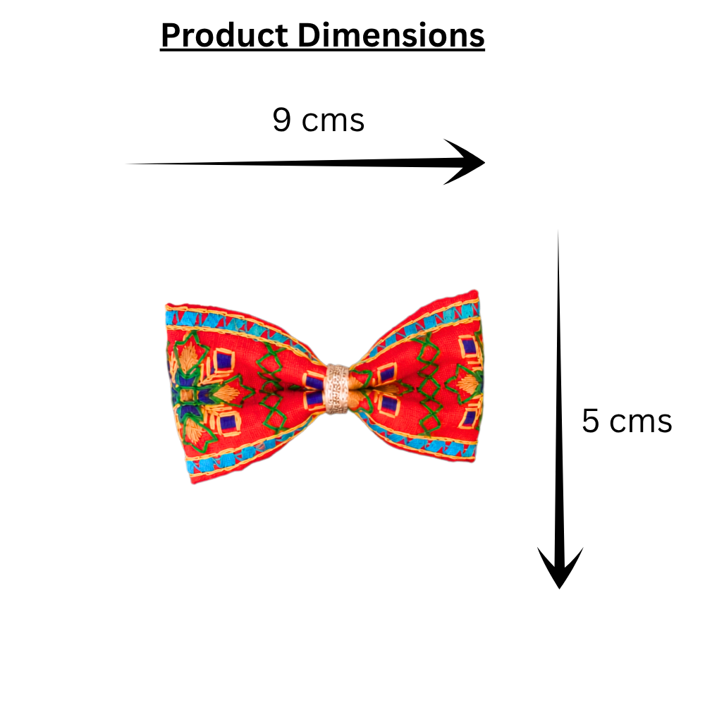 Rangeela Navratri Embroidered Headband – Red