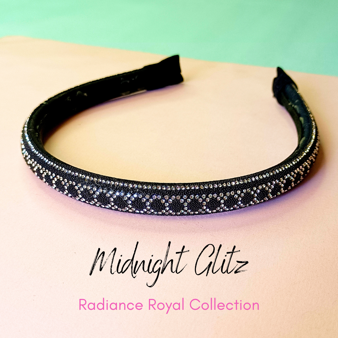 Black, Green, Yellow Radiance Royal Hairband