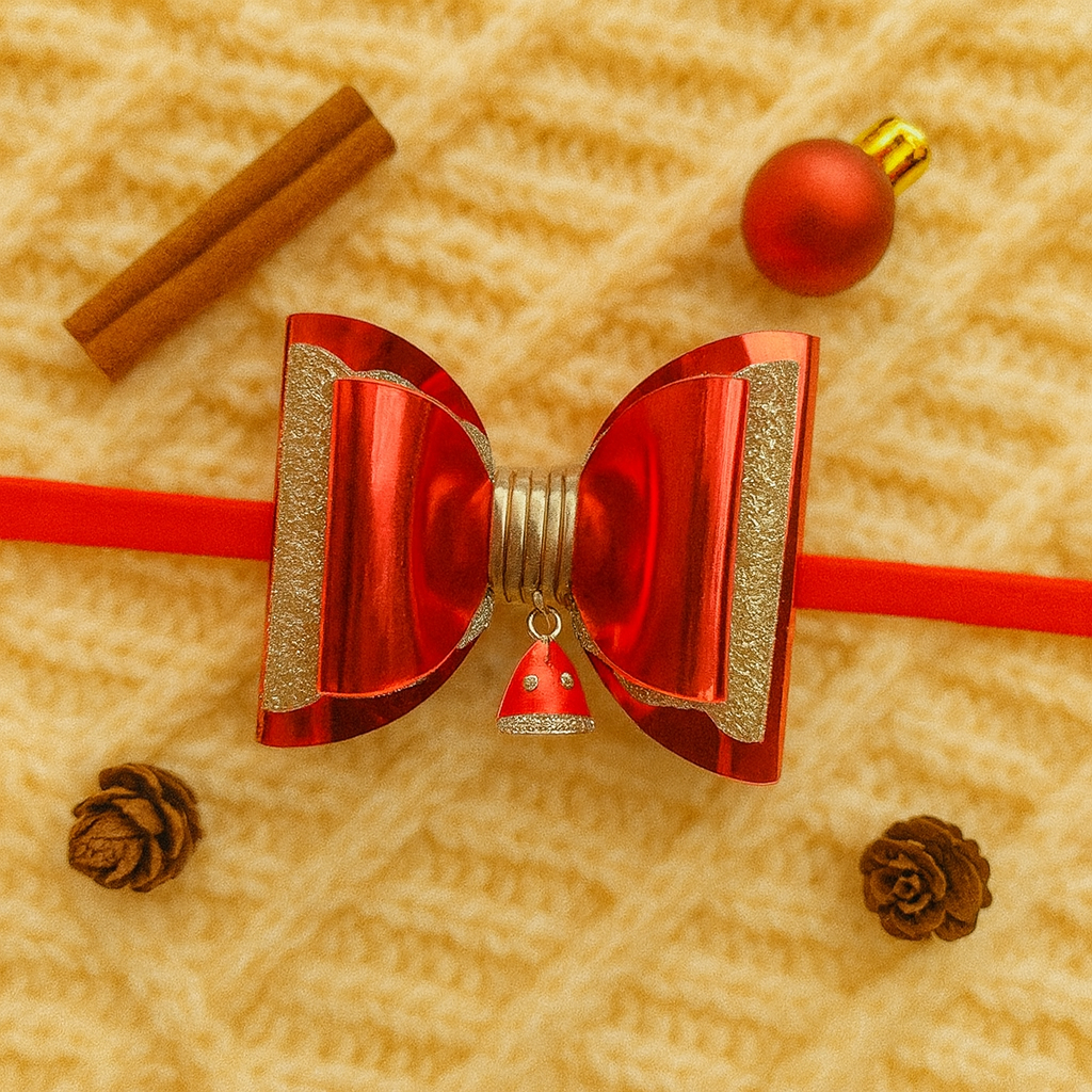 Christmas Cap Charm Soft Stretchable Headband