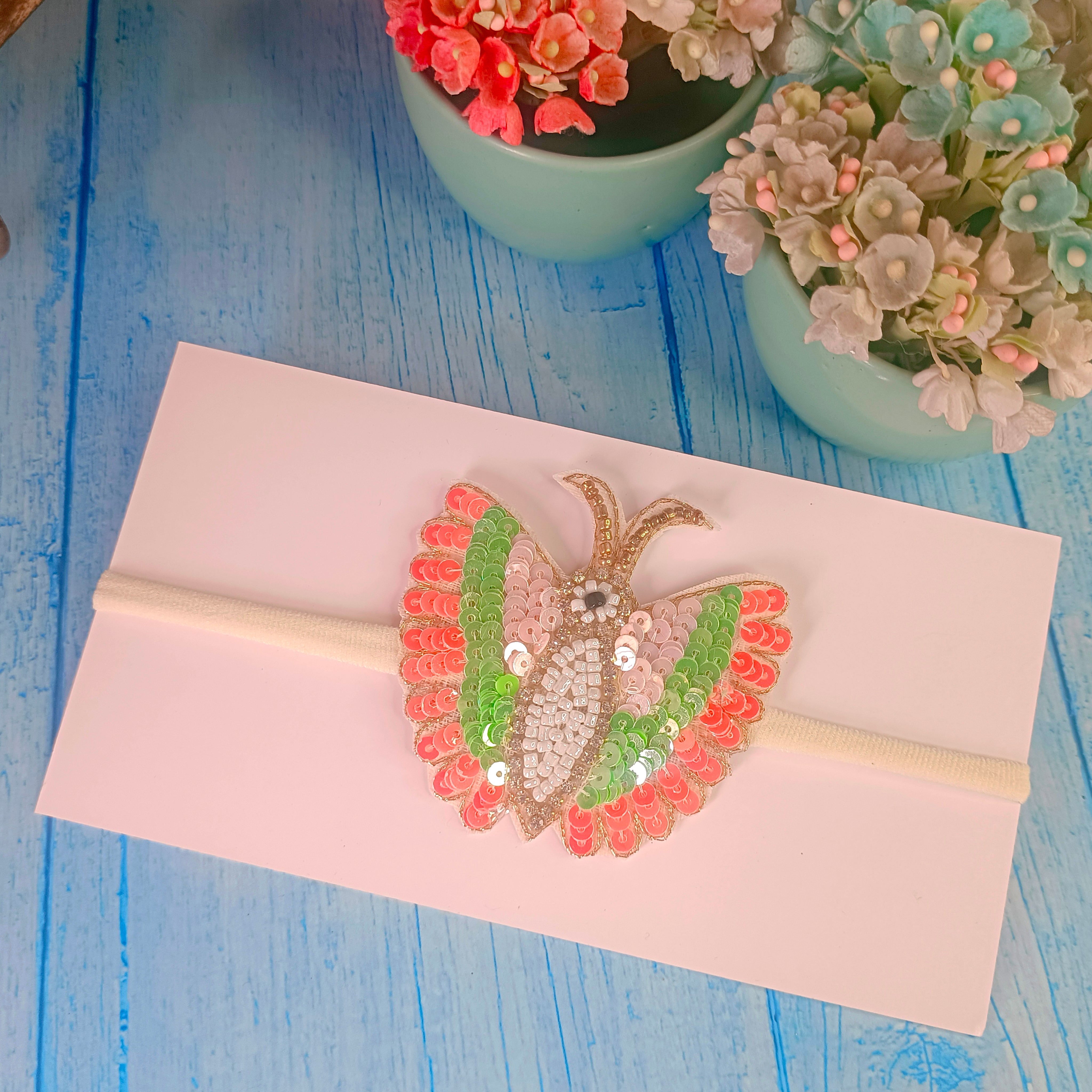 Sequence Designer Butterfly Soft Headband