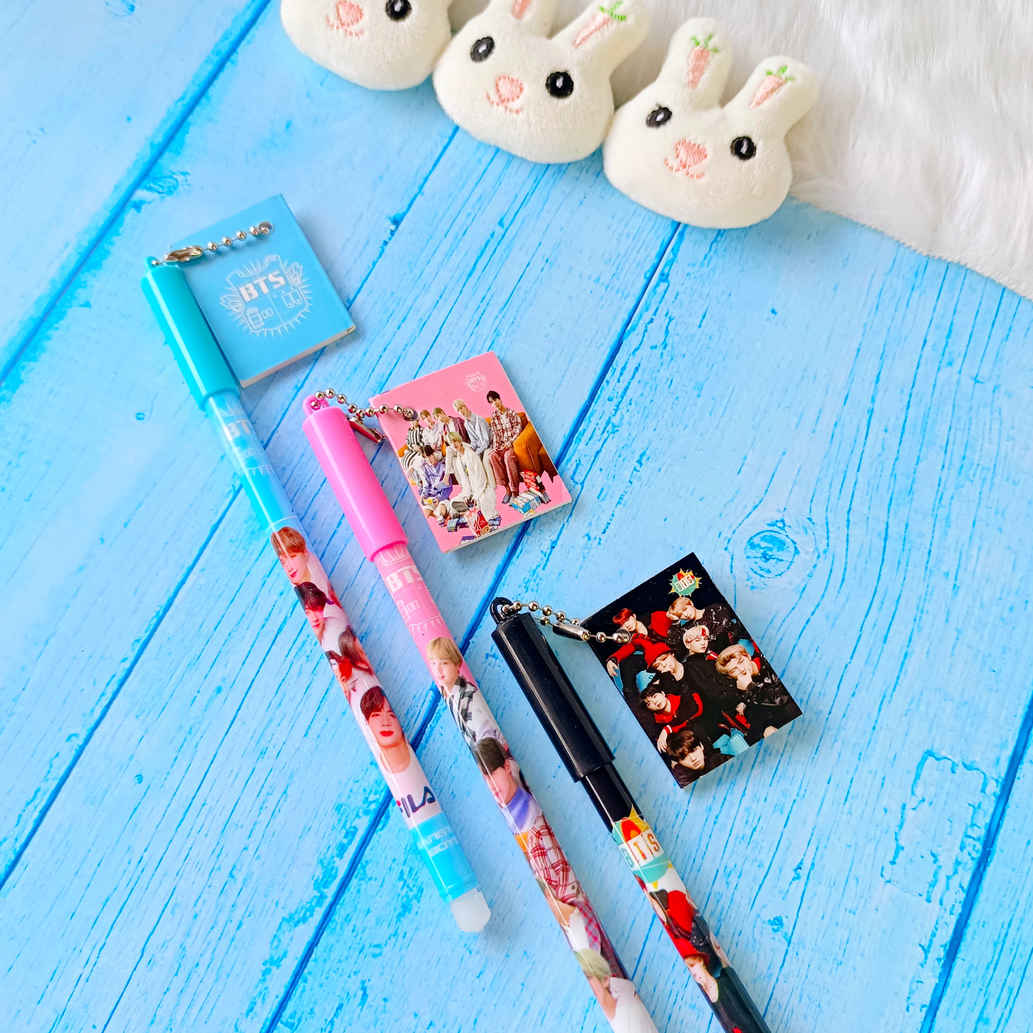 BTS Diary Keychain Pen