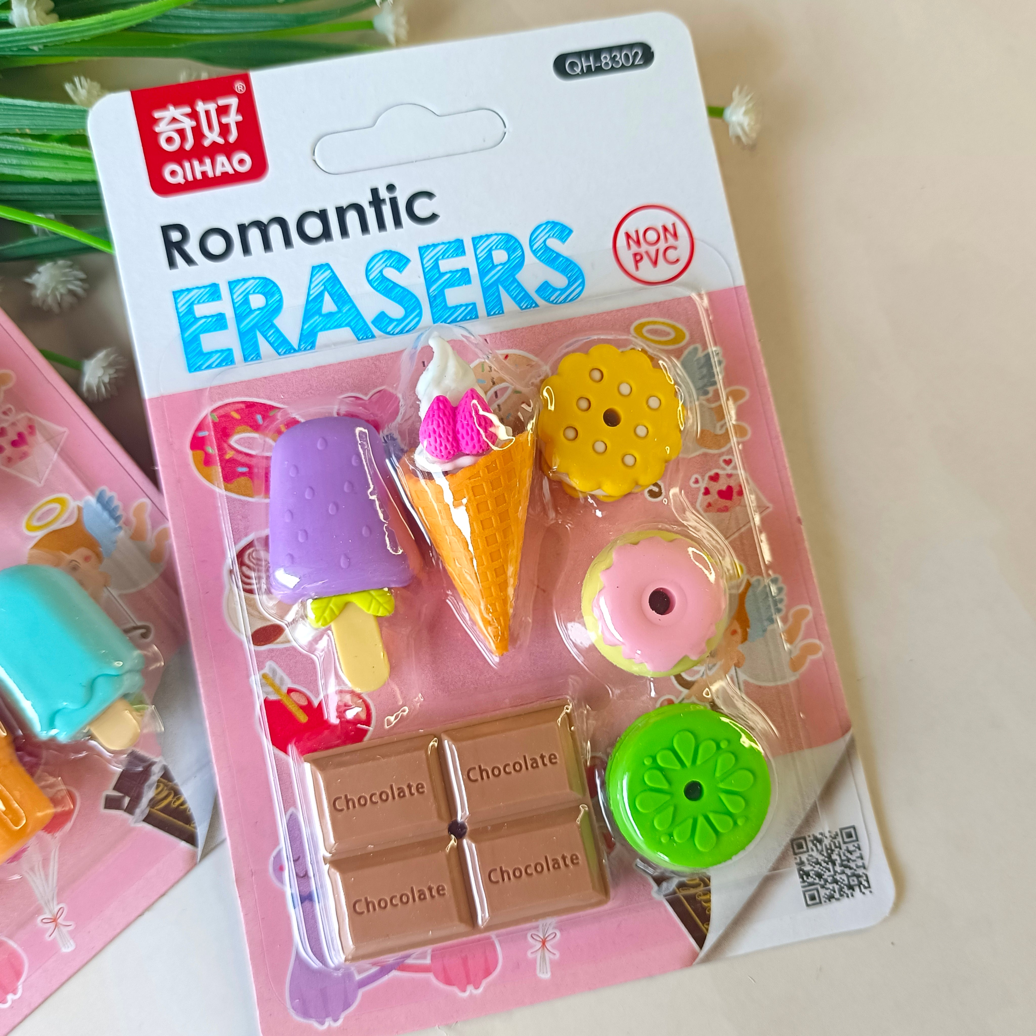 Food - Sweet Tooth Eraser Set