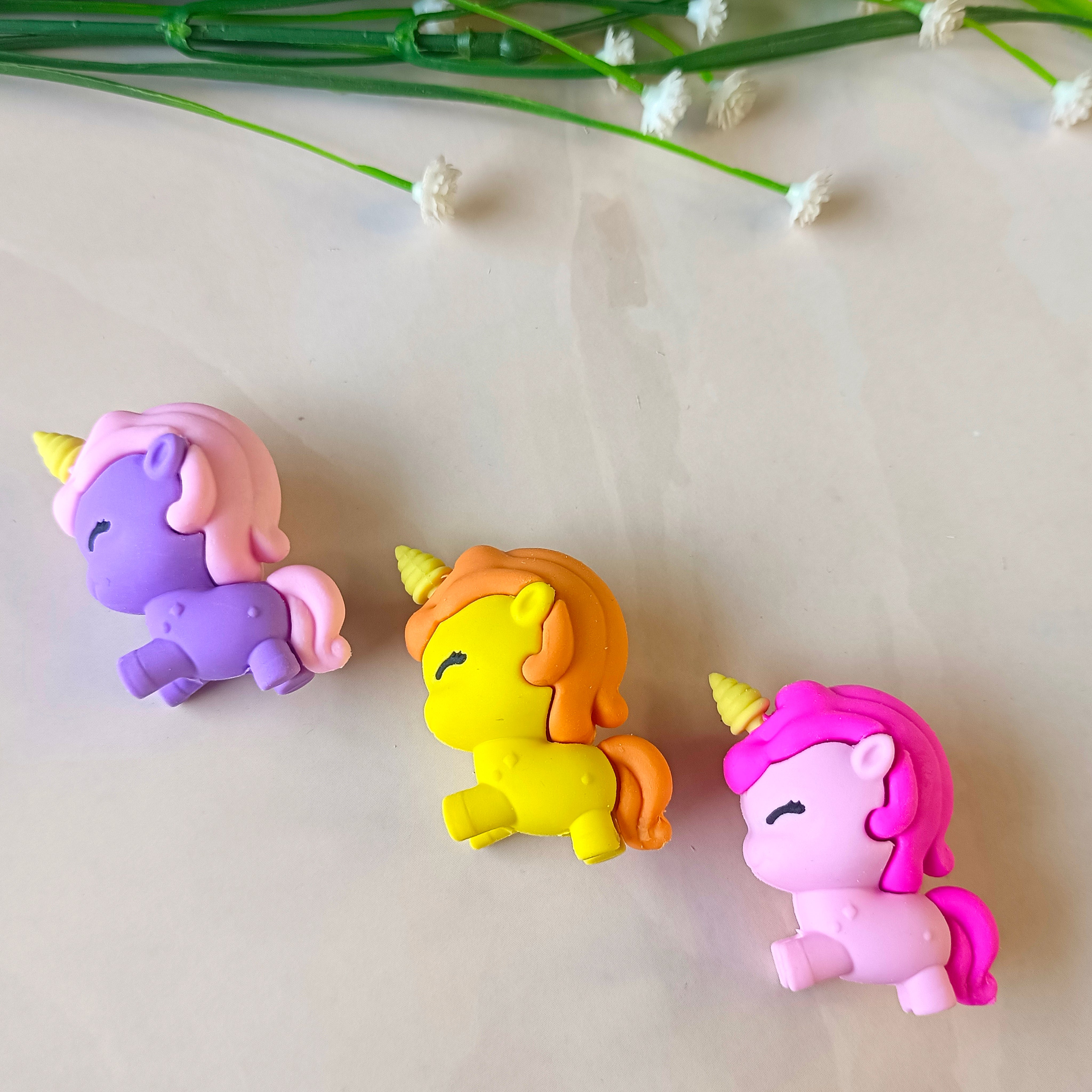 Unicorn Eraser - Set of 2