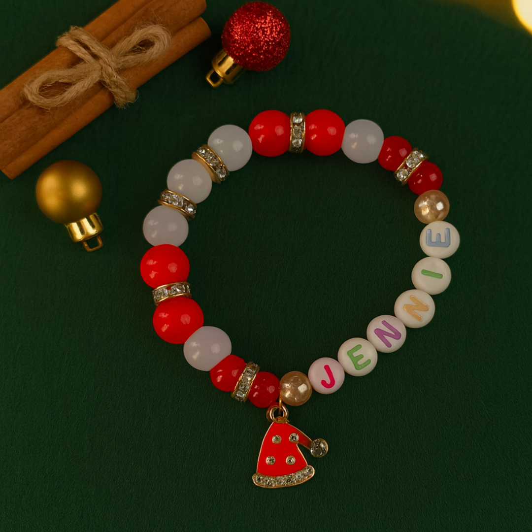 Christmas Cap Bracelet