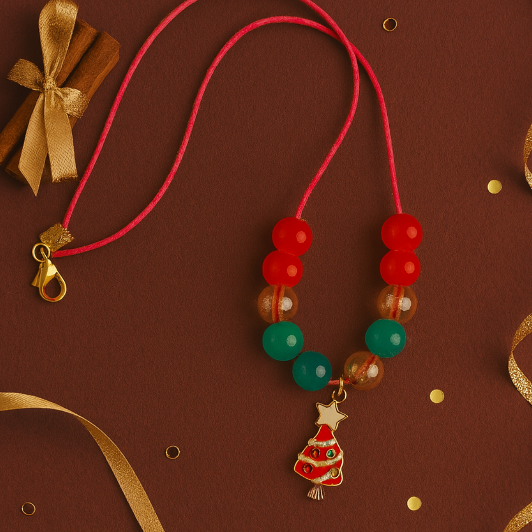 Colorful Christmas Tree Charm Pendant