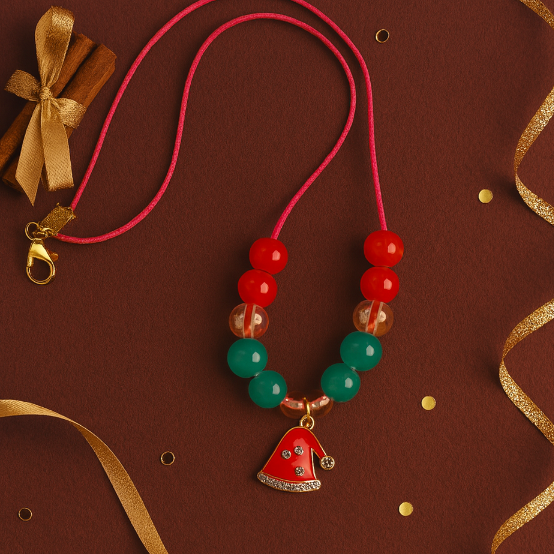 Christmas Cap Charm Pendant