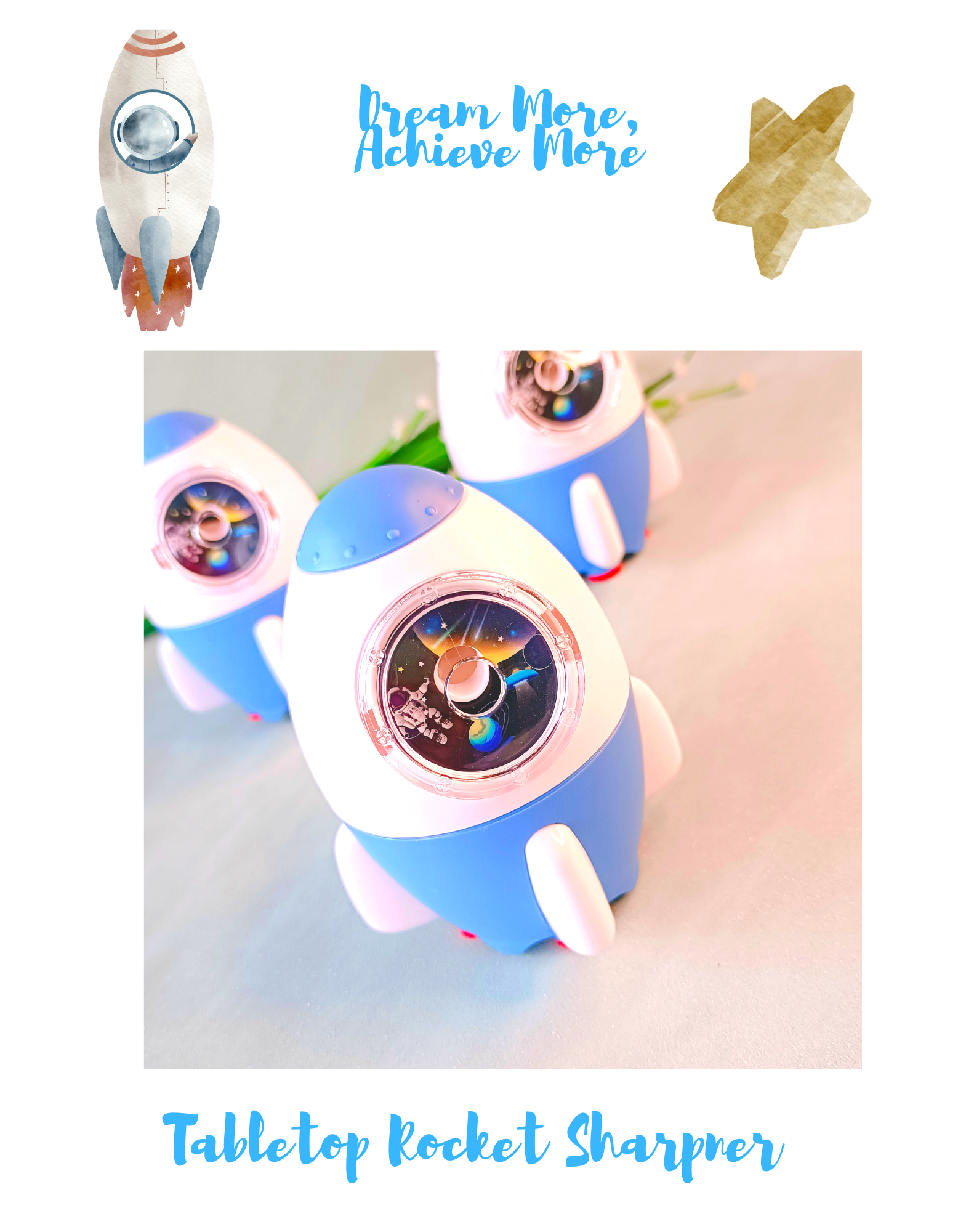 Rocket Tabletop Sharpner