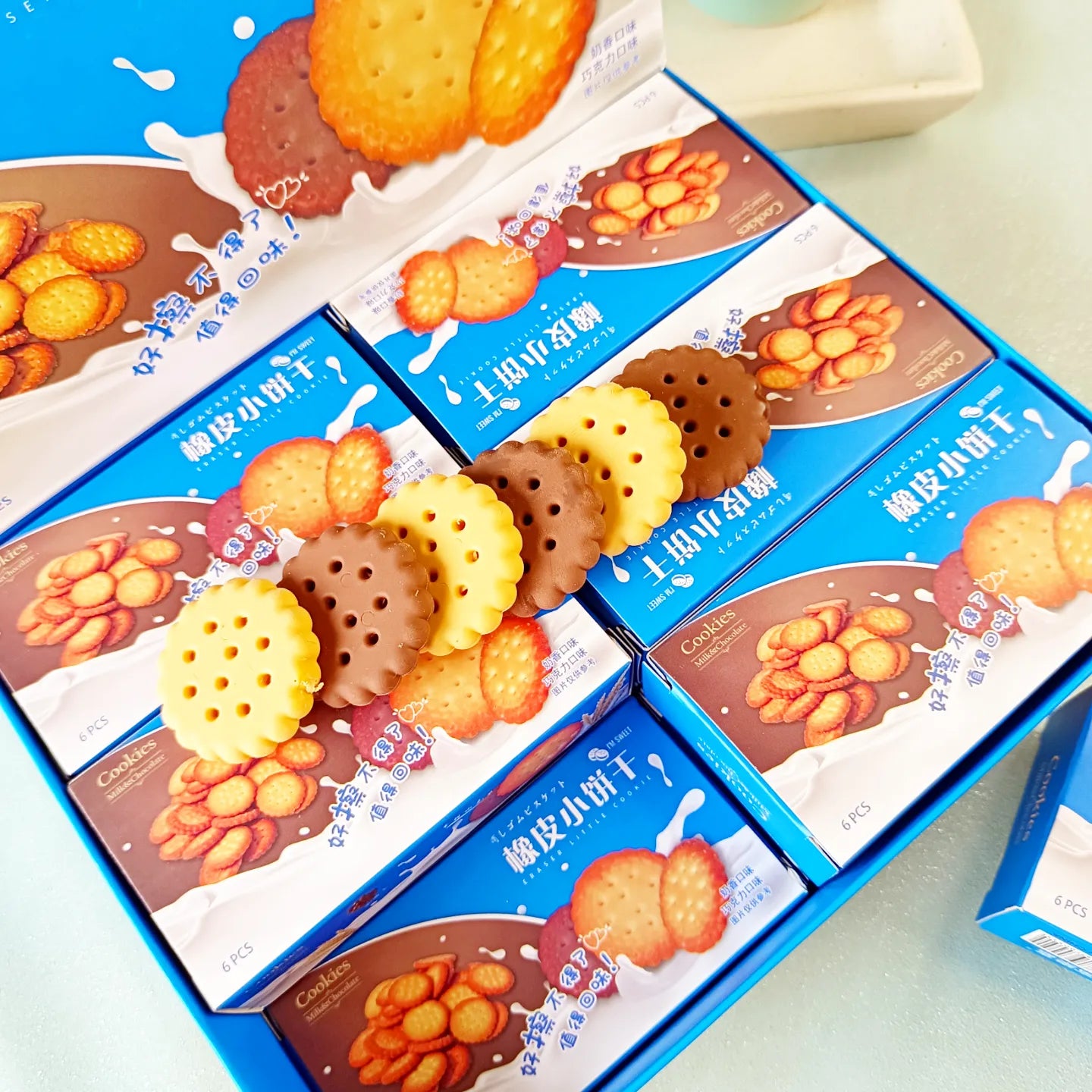 Cookies Eraser Set