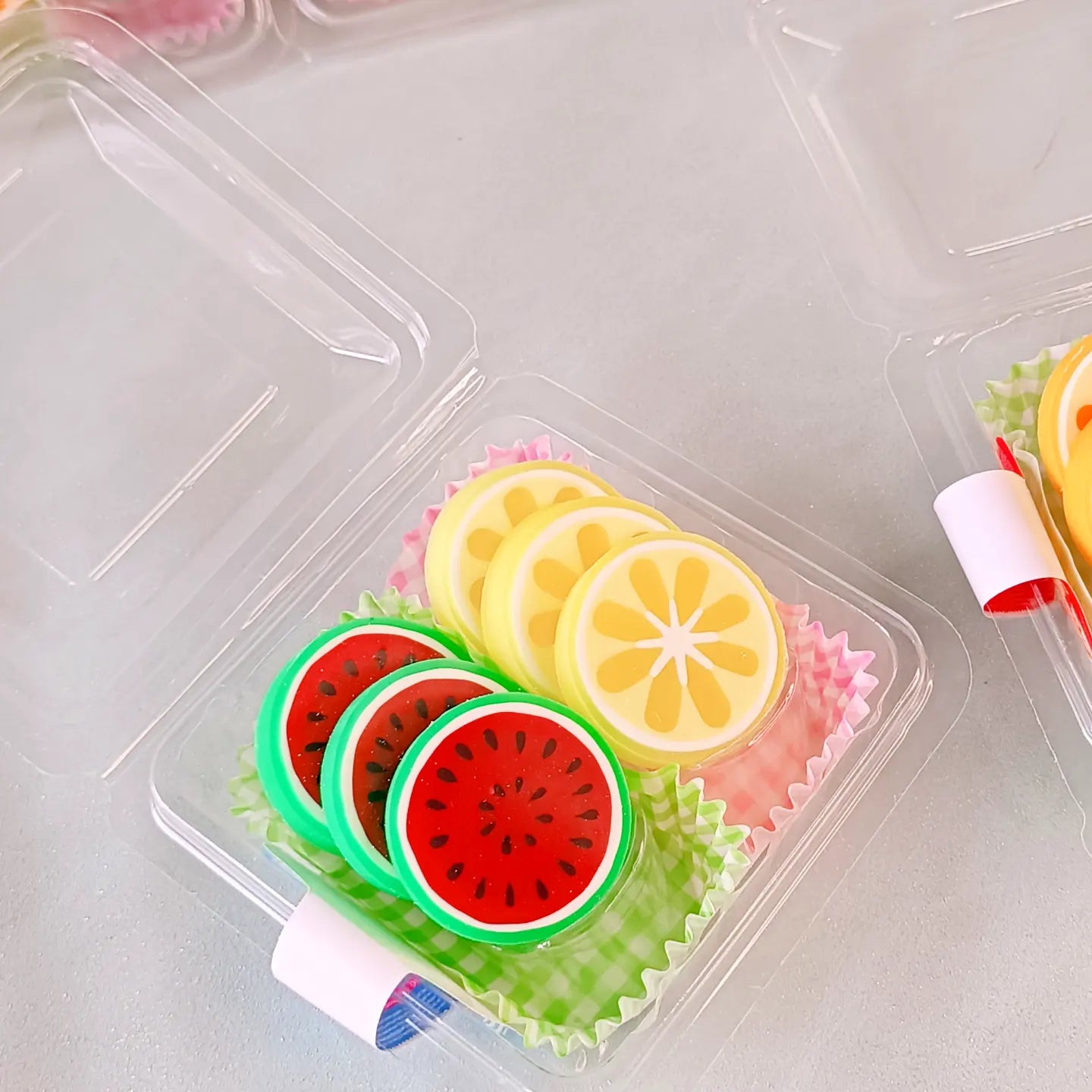 Fruit Salad Eraser Set
