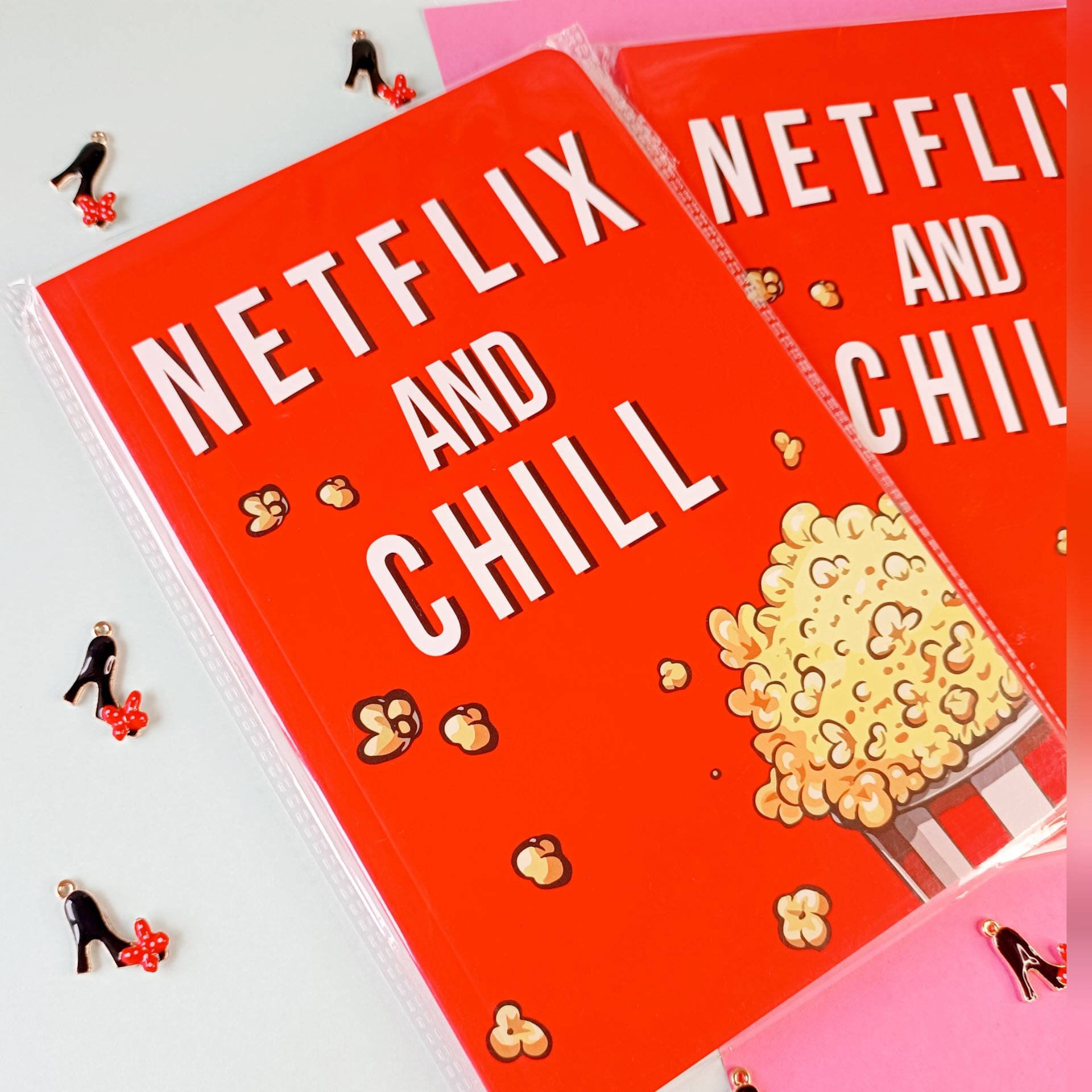Netflix and Chill Slim Notebook