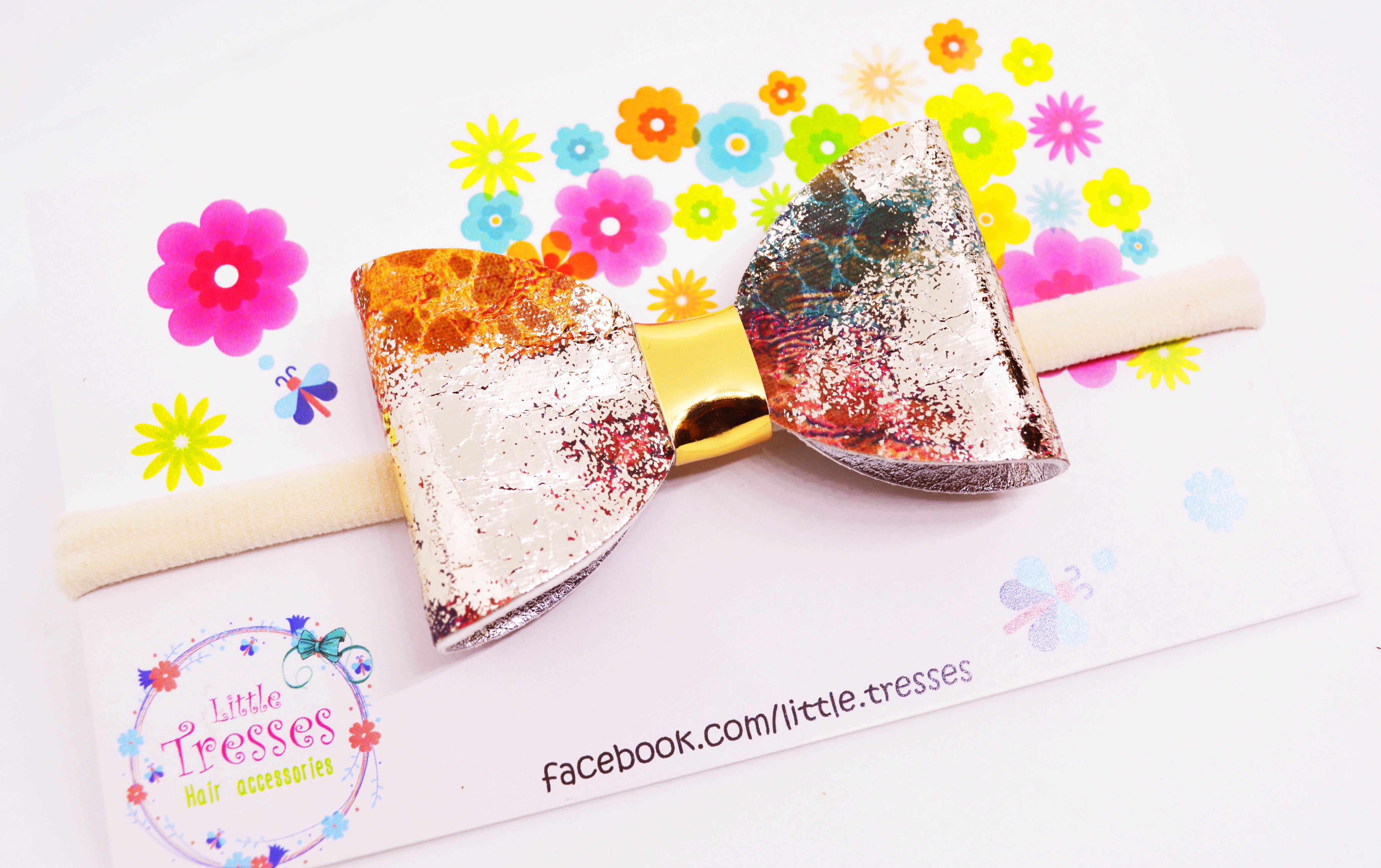 Golden Mesh Soft Stretchable Headband