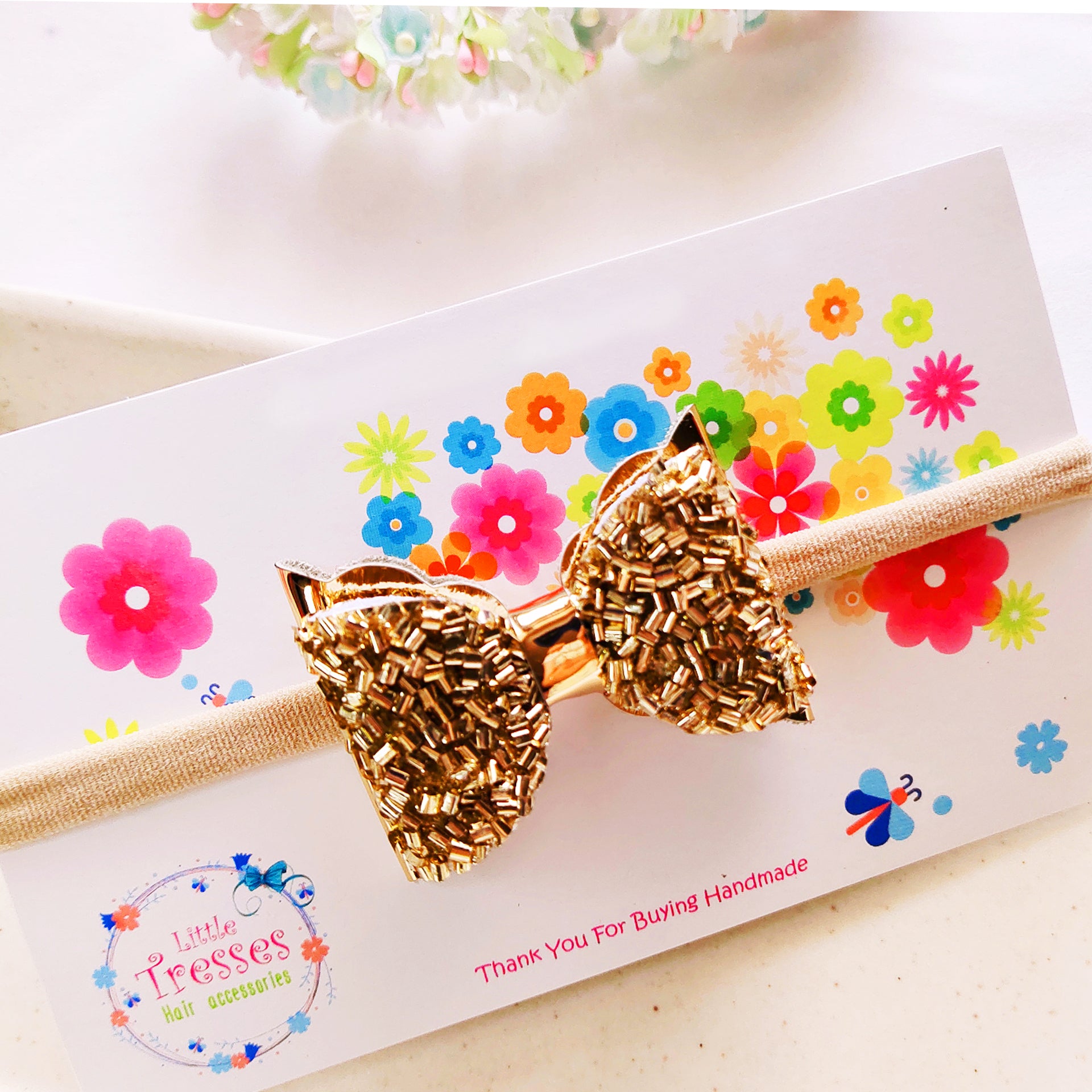 Layered Macroni Headband - Rose Gold